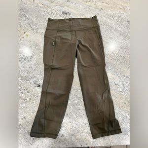 Army Green Lululemon Leggings
